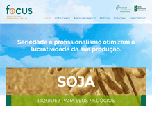 Tablet Screenshot of focuscorretora.com